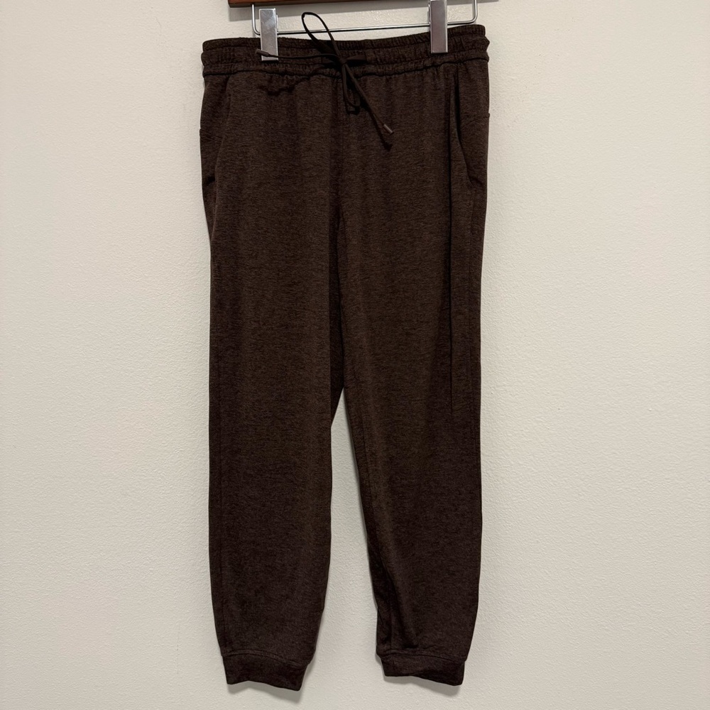 Lululemon Soft Jersey Classic Fit Mid Rise Jogger Dark Espresso Size 6 - Picture 2 of 8